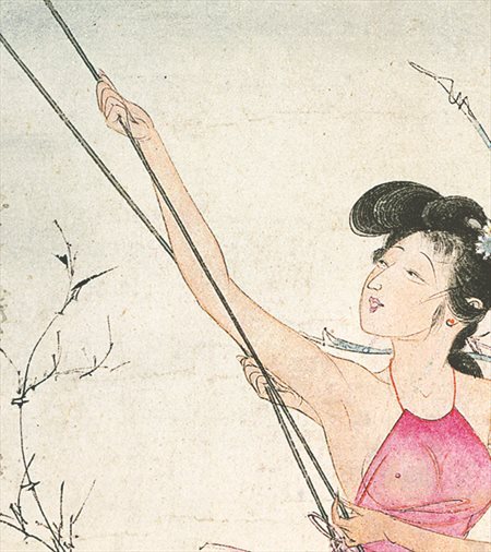 溧水-胡也佛的仕女画和最知名的金瓶梅秘戏图